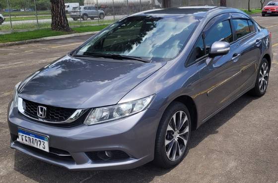 HONDA CIVIC 2.0 LXR 16V FLEX 4P AUTOMÁTICO